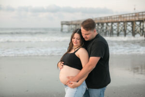 Folly Beach Pier portrait photos