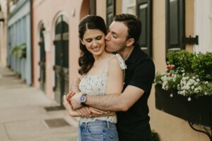 Rainbow Row portrait photography